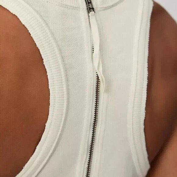 Anthropologie Cream Jumpsuit - Picture 5 of 9